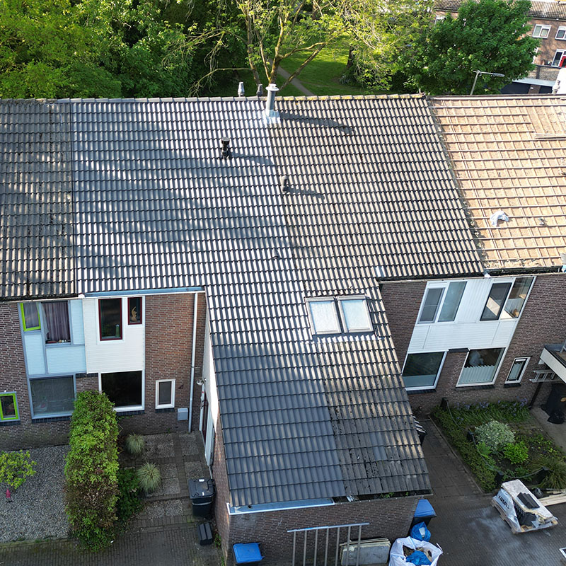 Dakpannen vervangen woning