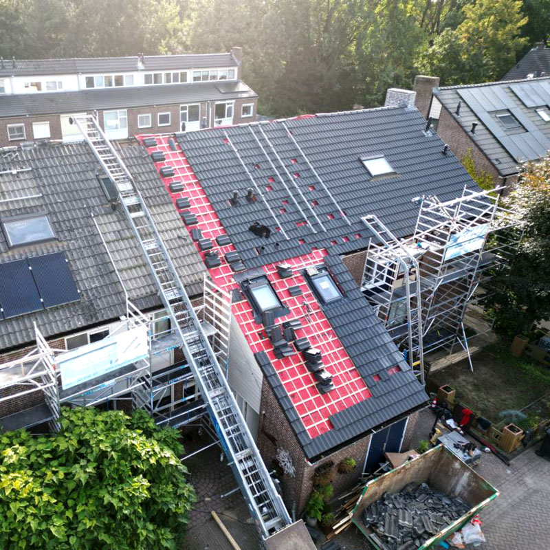 Dakpanrenovatie met S-Pan TOP ClimaLife dakpan