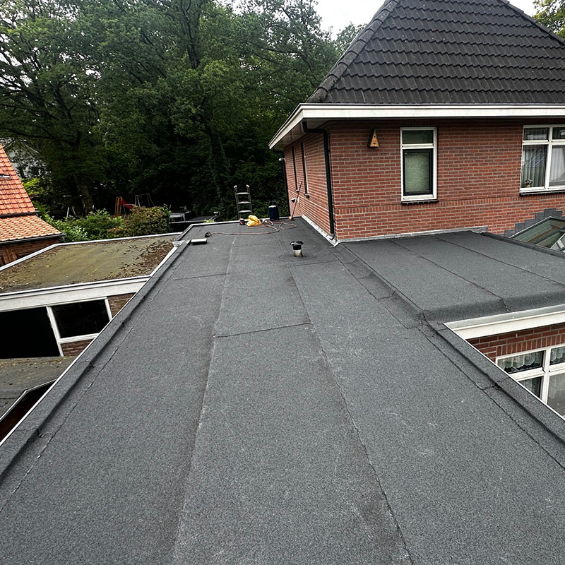 Platte daken renovatie - eindresultaat