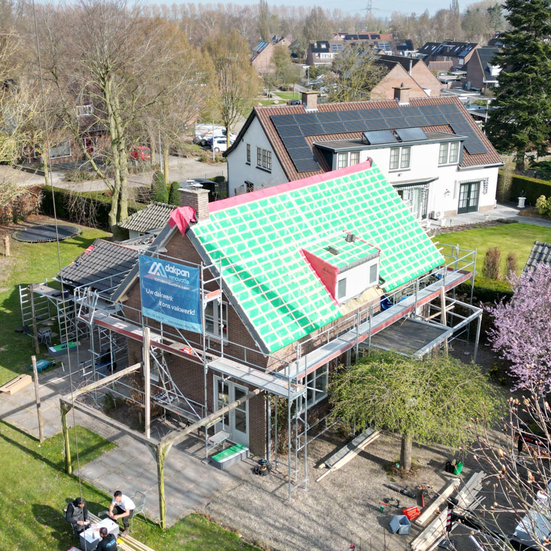 Dakrenovatie en dakisolatie